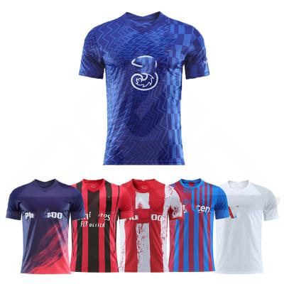 China New 21/22 Original Thailand Quality Soccer Jersey Football Shirt Soccer-Uniform-Sets Sublimation Designs for sale