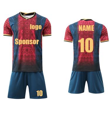 China Custom Thailand Quality Jersey Football Jersey Shirt Soccer Jersey Sets 2122 Set Sports Uniform for sale