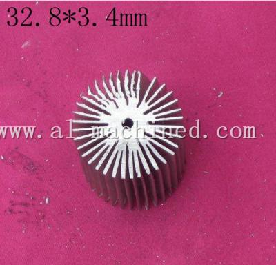 China Item-38,30mm round aluminum extrusion profiles led heatsinks in china,customized heatsink,al-6063 heat sink for sale