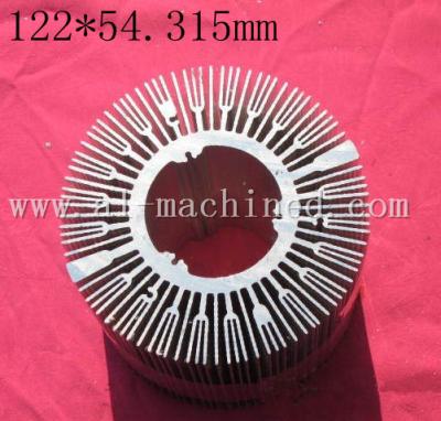 China Item-22,122mm AL6063 Extruded Profiles LED Cooler in china,sunflower heatsink for led light for sale