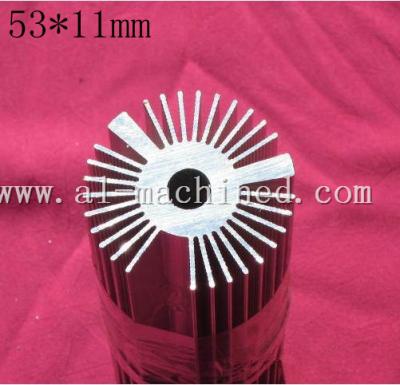 China Item-32,53mm round aluminum extrusion profiles led heatsinks in china,customized heatsink,al-6063 heat sink for sale