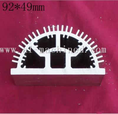 China Item 157.Machined LED Cooling in china, AL6063 Extruded Profiles LED Light Radiator,hot item round heatsinks in china for sale