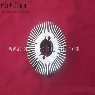 China Item 819,Machined LED Cooling in china, AL6063 Extruded Profiles LED Light Radiator,hot it for sale