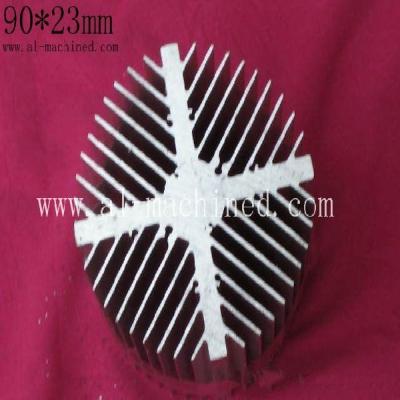 China Item 110,Machined LED Cooling in china, AL6063 Extruded Profiles LED Light Radiator,hot it for sale