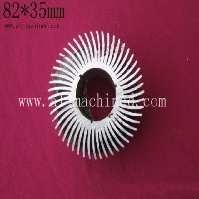 China Item 211,Machined LED Cooling in china, AL6063 Extruded Profiles LED Light Radiator,hot it for sale