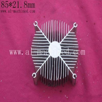 China Item 244,Machined LED Cooling in china, AL6063 Extruded Profiles LED Light Radiator,hot it for sale