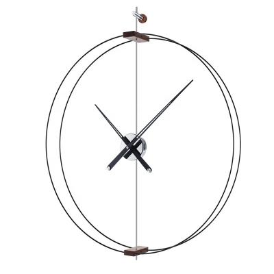 China Spain style 70CM modern silent wall clock living room wall clock antique creative luxury oversized clocks metal 70cm for sale