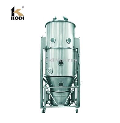 China Medicine Processing FL Series Laboratory Cocoa Powder Fluid Bed Granulator Dryer for sale