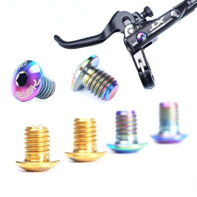 China Light Alloy Titanium HAZARD Road Bike C-Brake C-Brake C-Brake Fastener Quick Fit Titanium Bolt 2pcs/lot Quick Fit Nut for sale