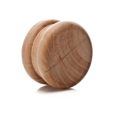 China High Quality Portable Tobacco Grinder Wood Color 2 Layers 55mm Herb Grinder Smoking Accessories Wholesale for sale