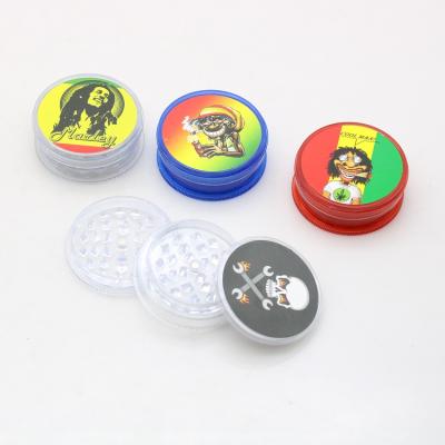 China High Quality Plastic Weed Herb Grindesr With Custom Logo 3 Types Grinder Dry Wholesale Smoke Tobacco for sale