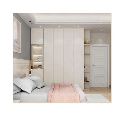 China Nordic Modern Style Durable Quality Bedroom Wooden Clothes Wardrobes Organizer for sale