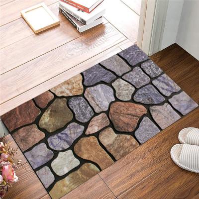 China Anti Bacteria Wholesale Professional Supplier Anti Slip Door Mat Rubber Floor Mat for sale