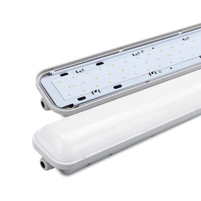 China Multifunctional T8 Led Tube Light Linear Mount Light Housing Waterproof Garage Lighting Ip65 Tri Proof LED Light Fixtures for sale