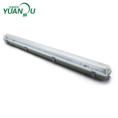 China Waterproof Warehouse 18W/36W/58W Fluorescent Light Fixture CE/ROHS for sale