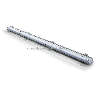 China 2x28W T8 warehouse led triproof tube light ip65 for sale