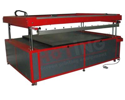 China Large format electrical screen printing machine for sale