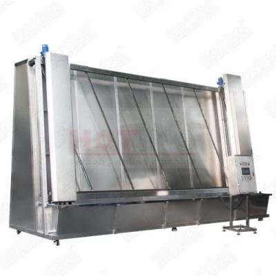 China Automatic screen washout booth for large size screen for sale