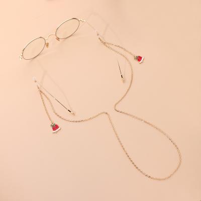 China For Glasses Drop Chandelier Craft Christmas Bell Glass Chain Tassel Pendant Accessories for sale