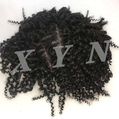 China Hot Selling Wholesale Price Hair Units Braided Jet Black High Quality Human Hair Wigs Natural Looking Hair Wig For Men 8