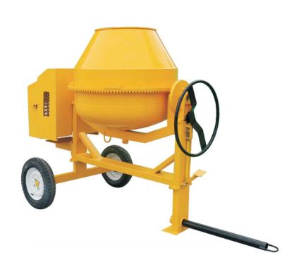 China Towable 350L/400L/500L/700L Diesel Gasoline Or Motor Concrete Mixer for sale