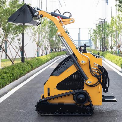 China Chinese merk compacte machines 200kg Mini Wheeled Skid Steer Loader te koop Te koop