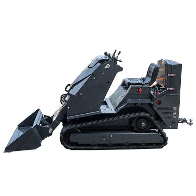 China Cheap China Factory 0.15m³  Mini Skid Steer Loader High Operating Efficiency Skid Steer Loader for sale