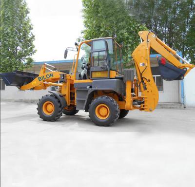 China Backhoe rebocador do carregador do trator da multi função com os 4 em 1 cubeta à venda