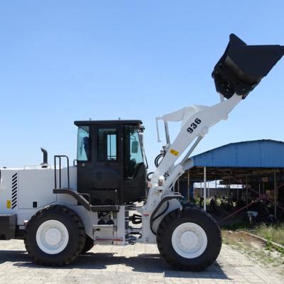 China 92kw 936 3 T Compact Wheel Loader Radlader Hoflader Bucket Capacity 1.8 Cube for sale