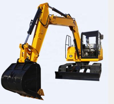 China Minikettenbagger 7500kg 7,5 Tonnen-Mikrobaggermaximum-grabende Tiefe 3898mm zu verkaufen