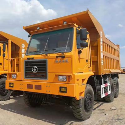 China Mano izquierda de Shacman 70T que conduce el euro 3 del camión volquete 6x4 de la correa eslabonada para minar en venta