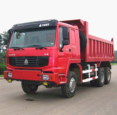 China Euro 2 Zware Vrachtwagen van de Kruippakjestortplaats/251 - de Kippersvrachtwagen van 350HP Sinotruk Howo 6x6 Te koop