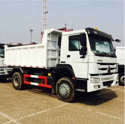 China 290HP Sinotruk Howo 4x2 10 Tonnen-kleiner Kippwagen mit leistungsfähigem Rudermaschine-Getriebe zu verkaufen