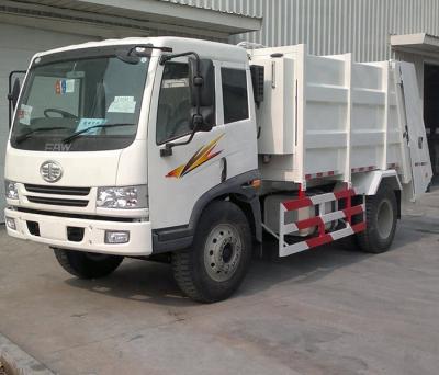 China Kompressions-Abfall-Verdichtungsgerät-LKW 7100x2250x2750mm FAW 4x2 J5K 7CBM zu verkaufen