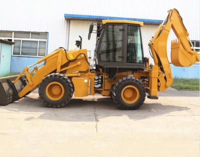 Κίνα μηχανή 1m3 4X4 100HP Yuchai Backhoe 3 τόνου φορτωτής προς πώληση