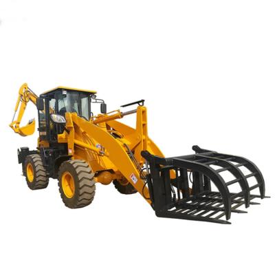 Κίνα Η χλόη επιτίθεται Backhoe δικράνων τον μπροστινό 0.1cbm φορτωτή ροδών προς πώληση