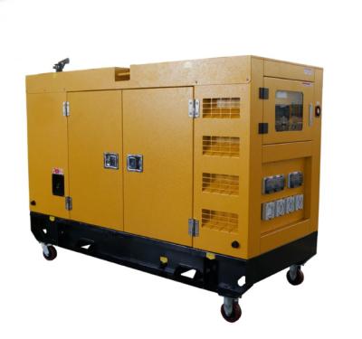 Κίνα Τέσσερα δροσισμένη 25kVA Soundproof αέρας σιωπηλή γεννήτρια κτυπήματος προς πώληση