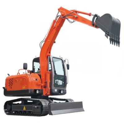 Cina 6,3 Ton Crawler Road Builder Excavator con il motore 48KW in vendita