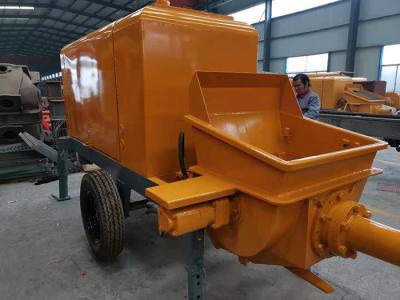 China de Concrete Pompaanhangwagen van 39kw 20m3/H met Changchai-Motor Te koop