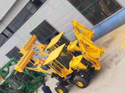 China C.A. hidráulica do carregador do Backhoe da cubeta de 76KW 1m3 e manche WZ30-25 à venda