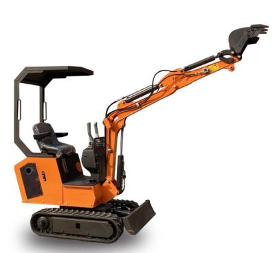 China Trilha de borracha 12HP 0.025m3 0.8T Mini Excavator hidráulico à venda