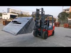 CPC25 Road Construction Machinery 2.5 Ton Diesel Forklift With Duplex Mast 3.0m Lifting Height