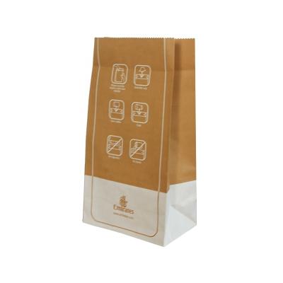 China Train Bag Disposable Paper Bag For Hospital Sickness Bag Waste Paper Bag for sale