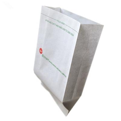 China Airline Disposable Disposable Airplane Flat Bottom Sick Paper Bags for sale