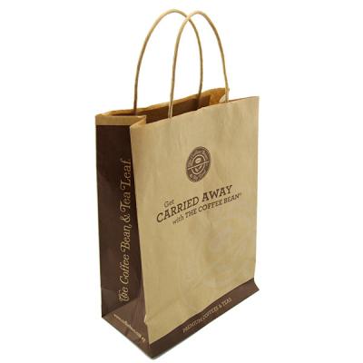 China BIODEGRADABLE take away paper bag for roast chicken/PE coated paper bag/waterproof paper bag for sale