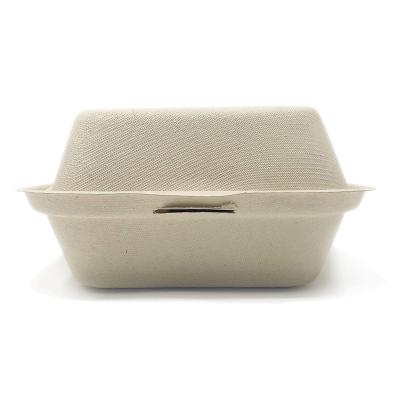 China Disposable Chinese Supplier Customized Square Eco-friendly Sugarcane Food Takeout Box Recyclable Dinner Plate for sale