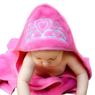 China Wholesale New Style 100%cotton QUICK DRY Baby Hooded Towel for sale