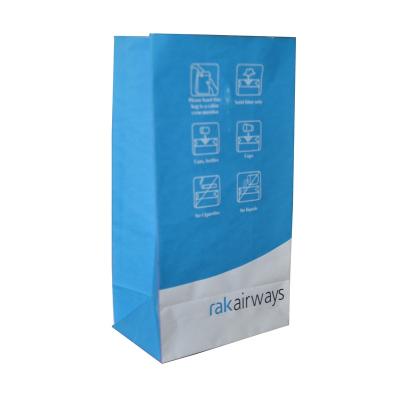 China Disposable Customize Air Sickness Bag / Paper Bag For Airline Company for sale