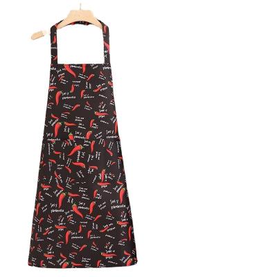 China Simple Painter Canvas Apron Painting Aprons Arts Gardening Utility Work Adjustable Artist Apron with Pockets for sale