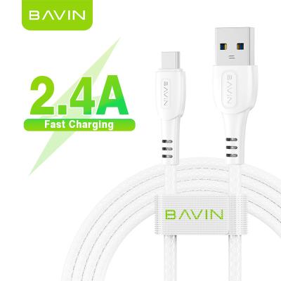 China Fast Charging Mobile Type-c Usb IPhone High Quality Charger Cellphone BAVIN Mobile Cells Mirco Cable Usb Phone Data for sale